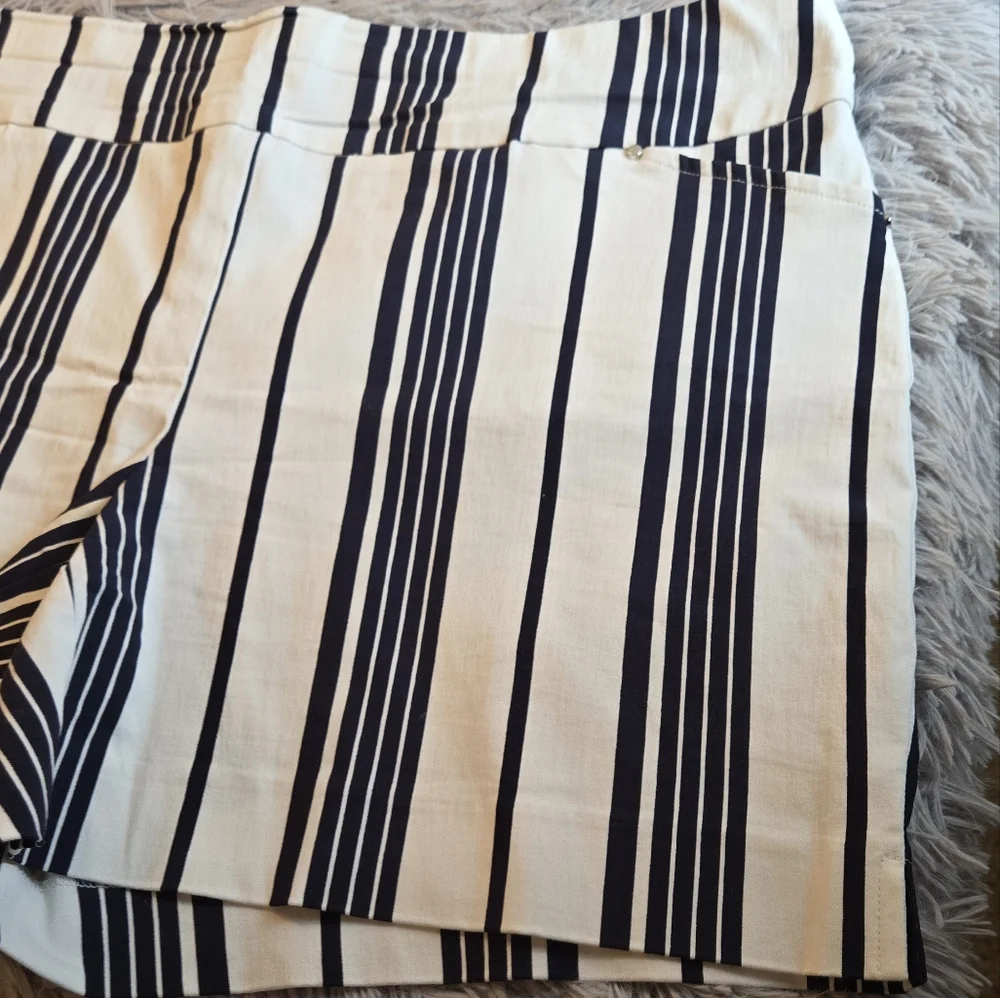 Jules & Leopold Pull on Stripped Shorts Size XL - Picture 9 of 15
